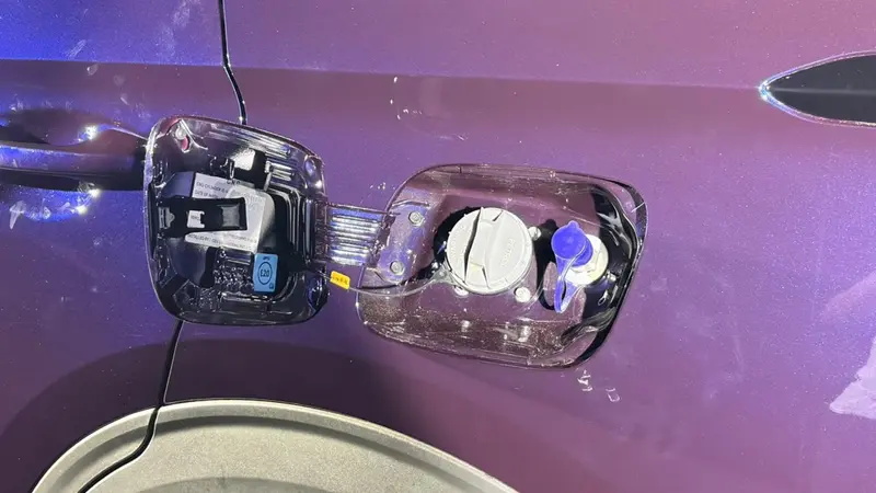Fuel Lid (Open)