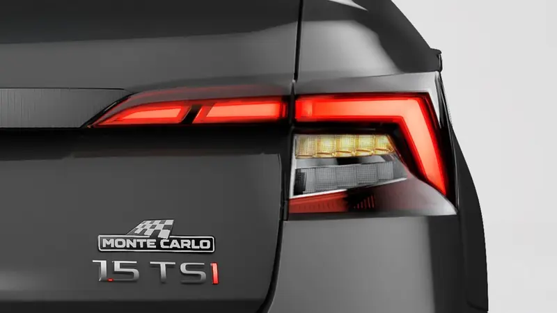 Monte Carlo rear badge