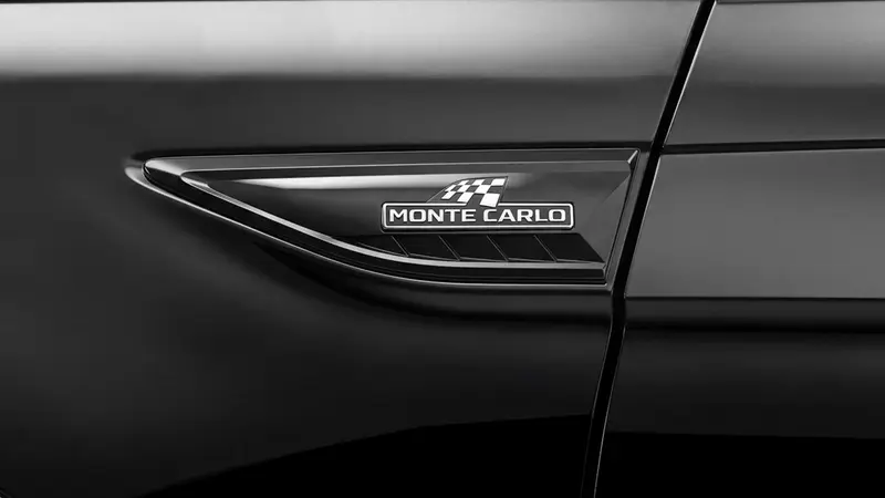 Monte Carlo side badge