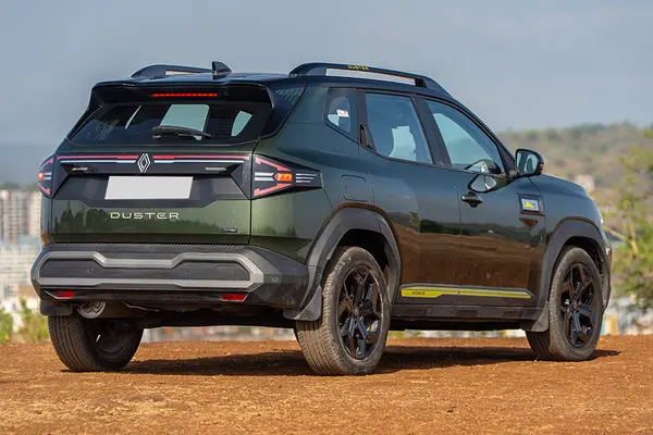 It gets connected tail lights, a new addition to the India-spec version.