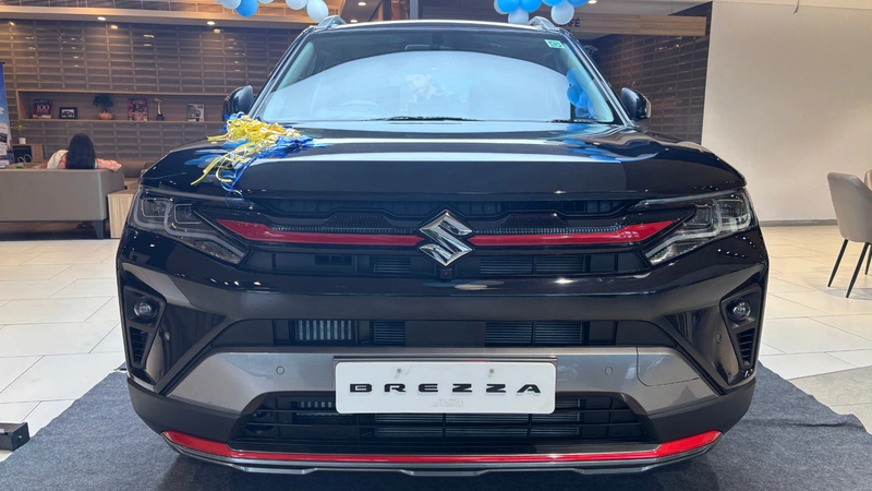 Maruti Suzuki Brezza facelift front view