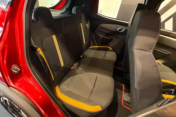 It gets a new grey-yellow dual-tone upholstery.
