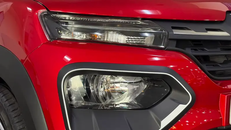 front headlights and fog lamp