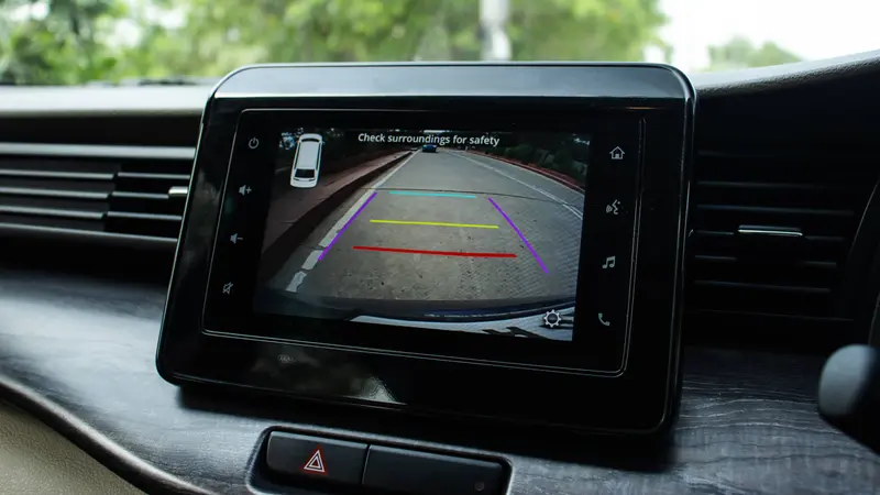 rear parking camera display
