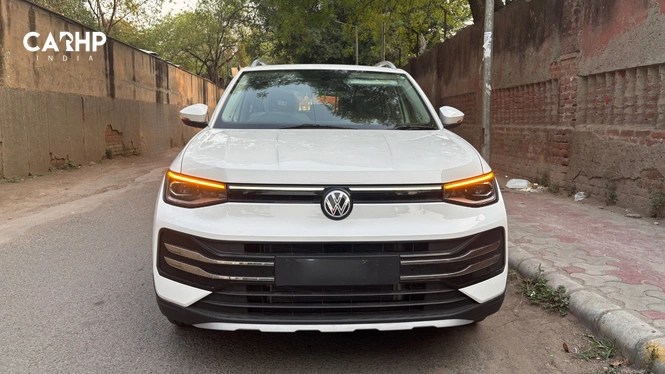 Volkswagen Taigun in white