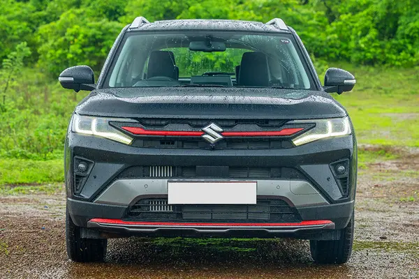 The Brezza gets minor tweaks in the grille, bumper and fog lamp assembly.