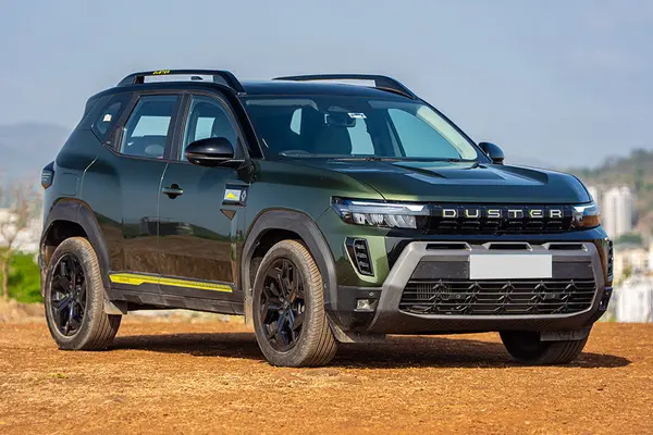 The new Renault Duster gets 212mm of ground clearance.