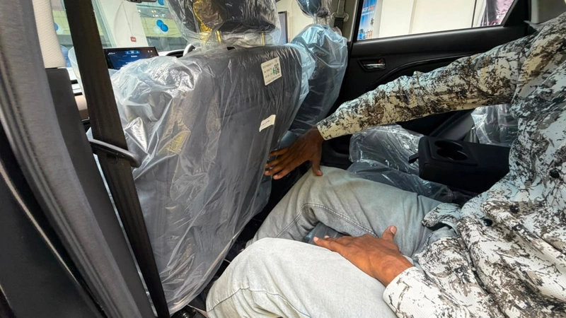 Maruti Suzuki Brezza Rear seat legroom