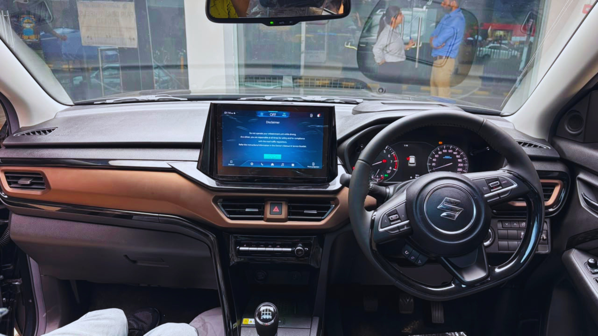 Maruti Brezza 2026 dashboard