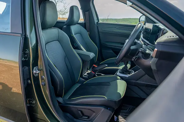 The Renault Duster comes equipped with six-way powered front seats.