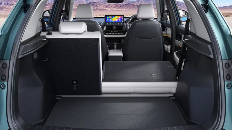 Boot Space (Second Row Folded)