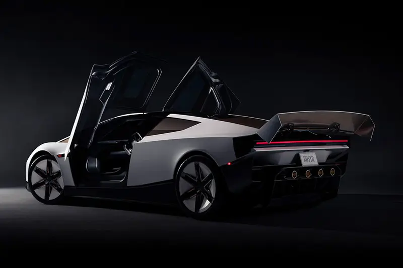 Rear Left Three Quarter View