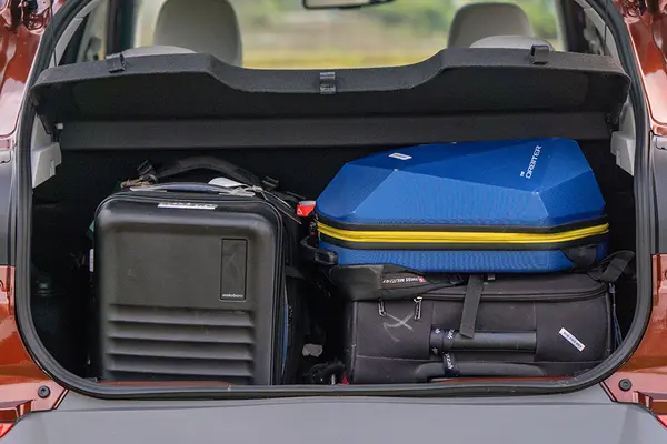 It gets a decently sized 366-litres of boot space.