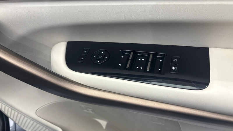 Driver door power window and mirror controls