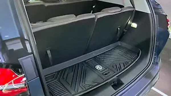 It has a boot space of 194 litres, expandable to 528 litres by folding the third row.