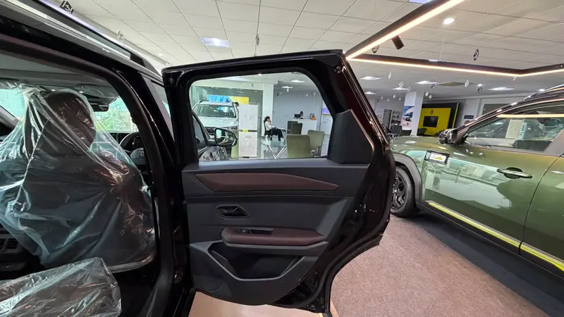 Adventure rear passenger door opened