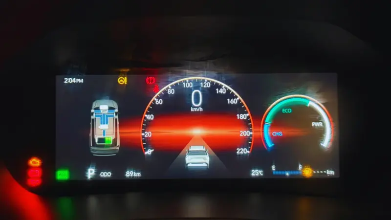 Digital instrument cluster