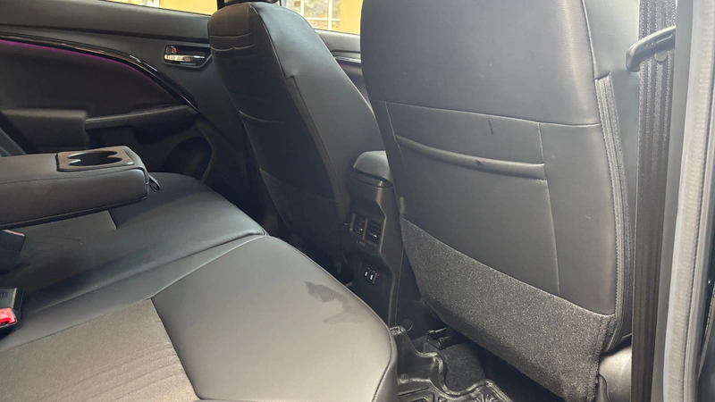 Maruti Suzuki Brezza facelift rear seats, rear AC vents