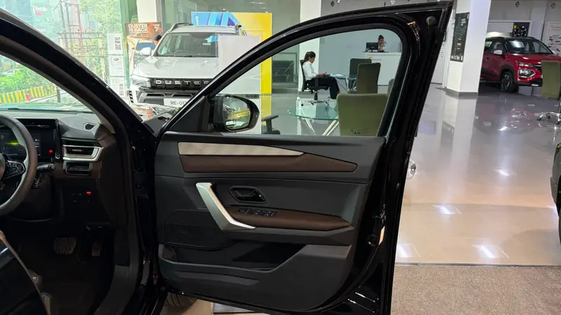 Adventure front driver's door opened