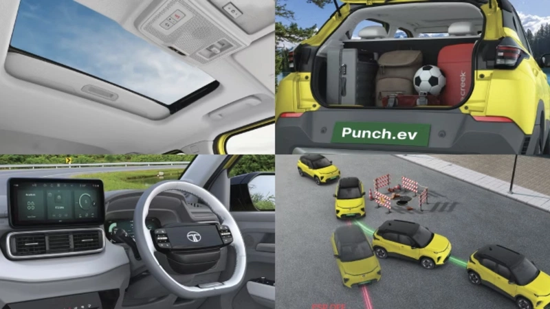 Tata Punch EV facelift