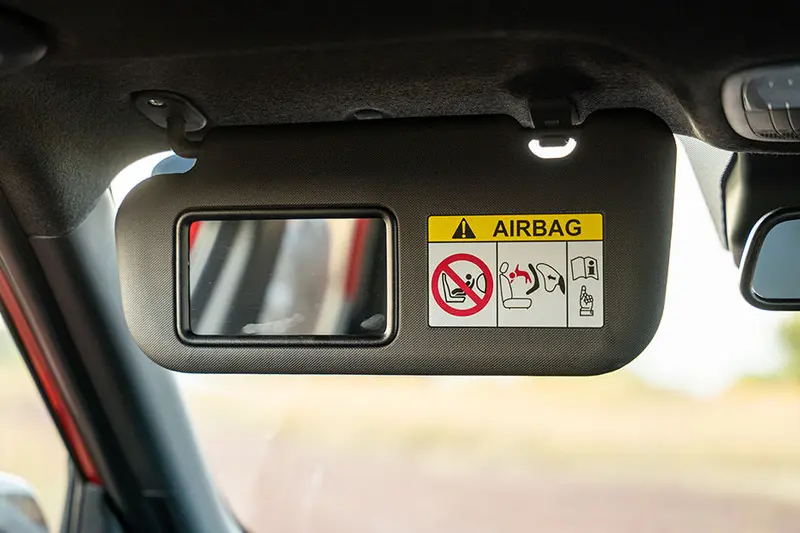 Sun Visor with Vanity Mirror