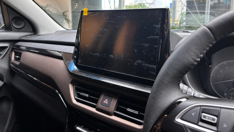 Maruti Suzuki Brezza facelift 10.1-inch touchscreen infotainment system