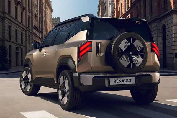 The Renault Bridger concept will be a sub-compact AWD SUV.