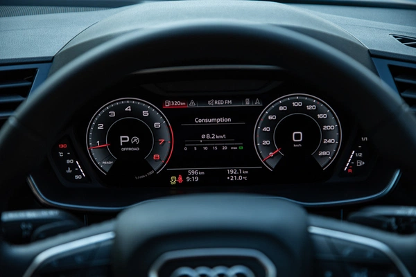 12.3-inch Virtual Cockpit screen