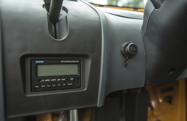 12V charging socket.