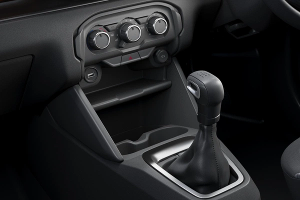 Numerous practical storage spots.