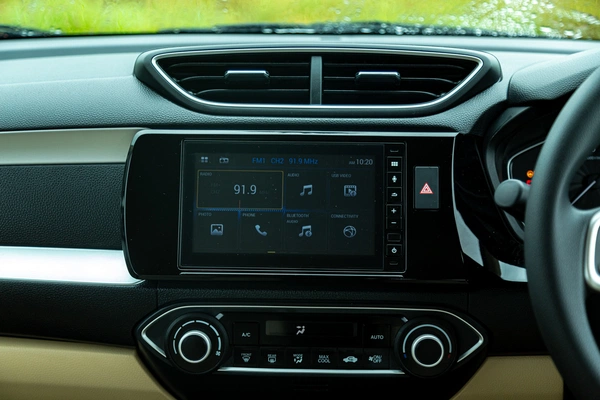 7-inch touchscreen.