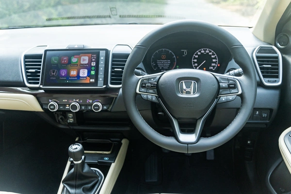 7-inch digital cluster with sharp graphics.