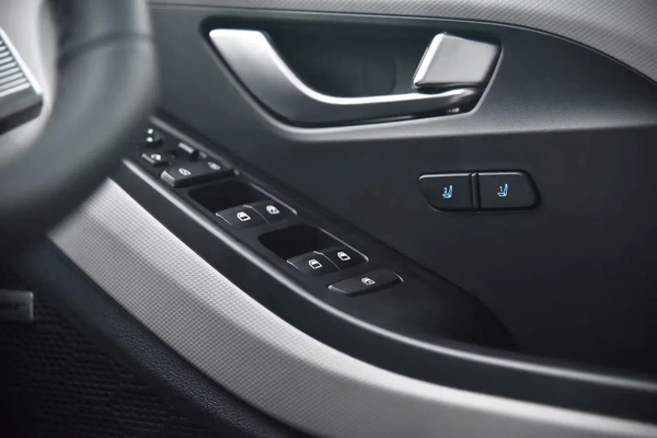 8-way power driver seat with memory.