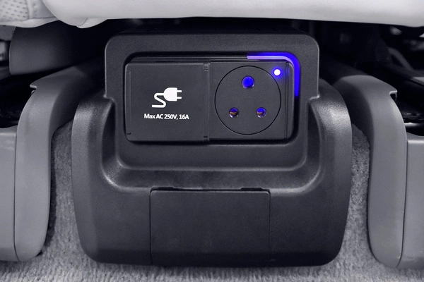 Vehicle-to-load (inside & outside).