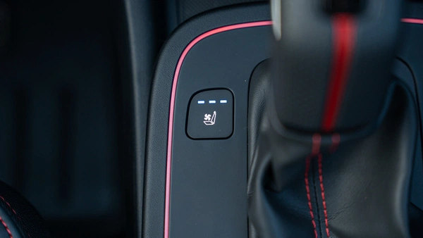 Ventilated front seats combat summer heat.