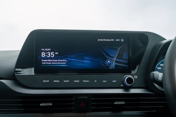 10.25-inch touchscreen.