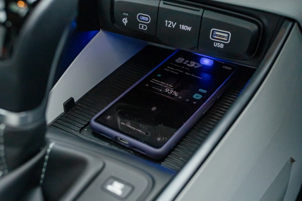 Wireless phone charger.