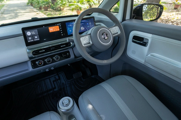 Dual 10.25-inch displays.