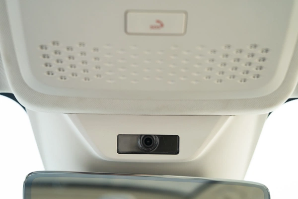 In-car camera for calls/selfies.