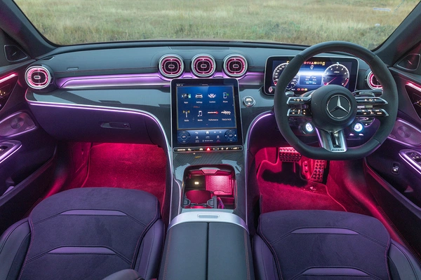 Spectacular ambient lighting.