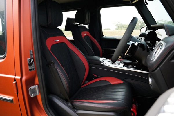 Powered front seats with massage.