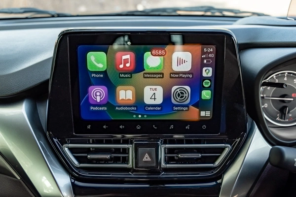 9-inch infotainment system.