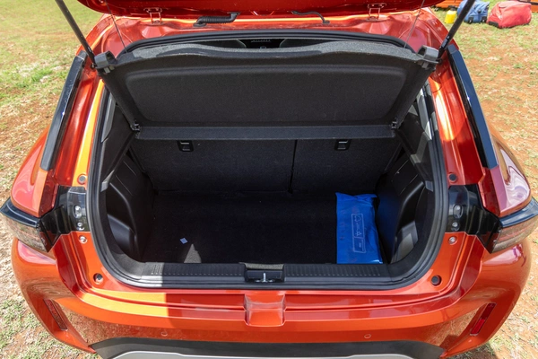 Practical 308-litre boot.