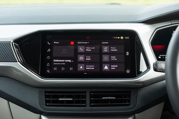 10.25-inch touchscreen.