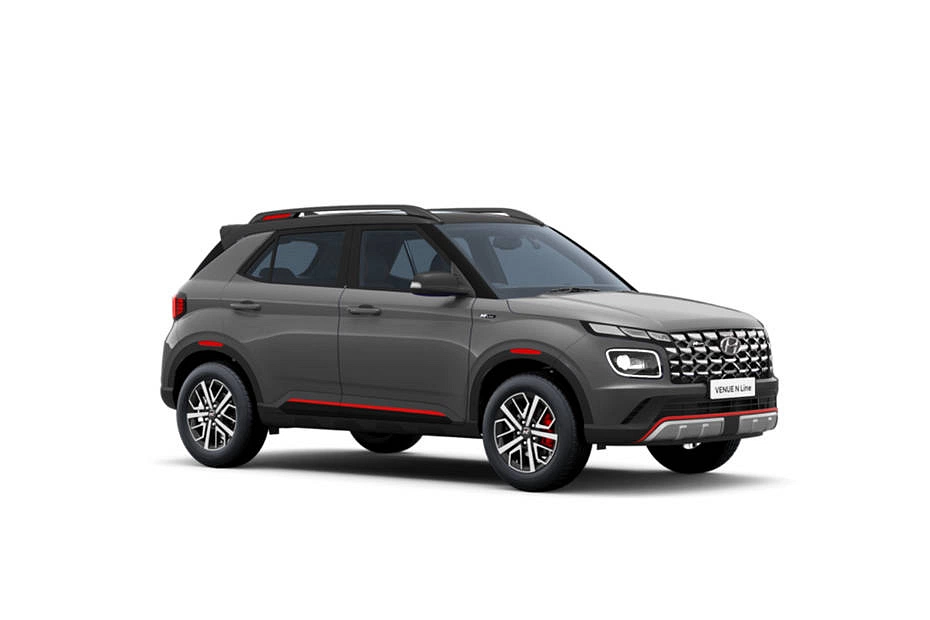 Hyundai Venue N Line Shadow Grey With Abyss Black Roof