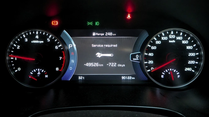 2020 Kia Seltos GTX+ Service Required