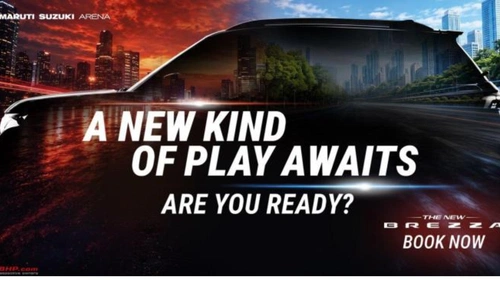 Maruti Suzuki Brezza Facelift Bookings Open For ₹11,000 Image