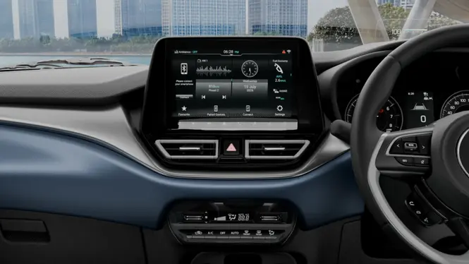 Maruti Suzuki Baleno 2026 facelift infotainment display