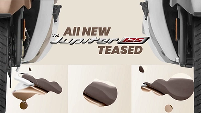 New TVS Jupiter 125 Teased
