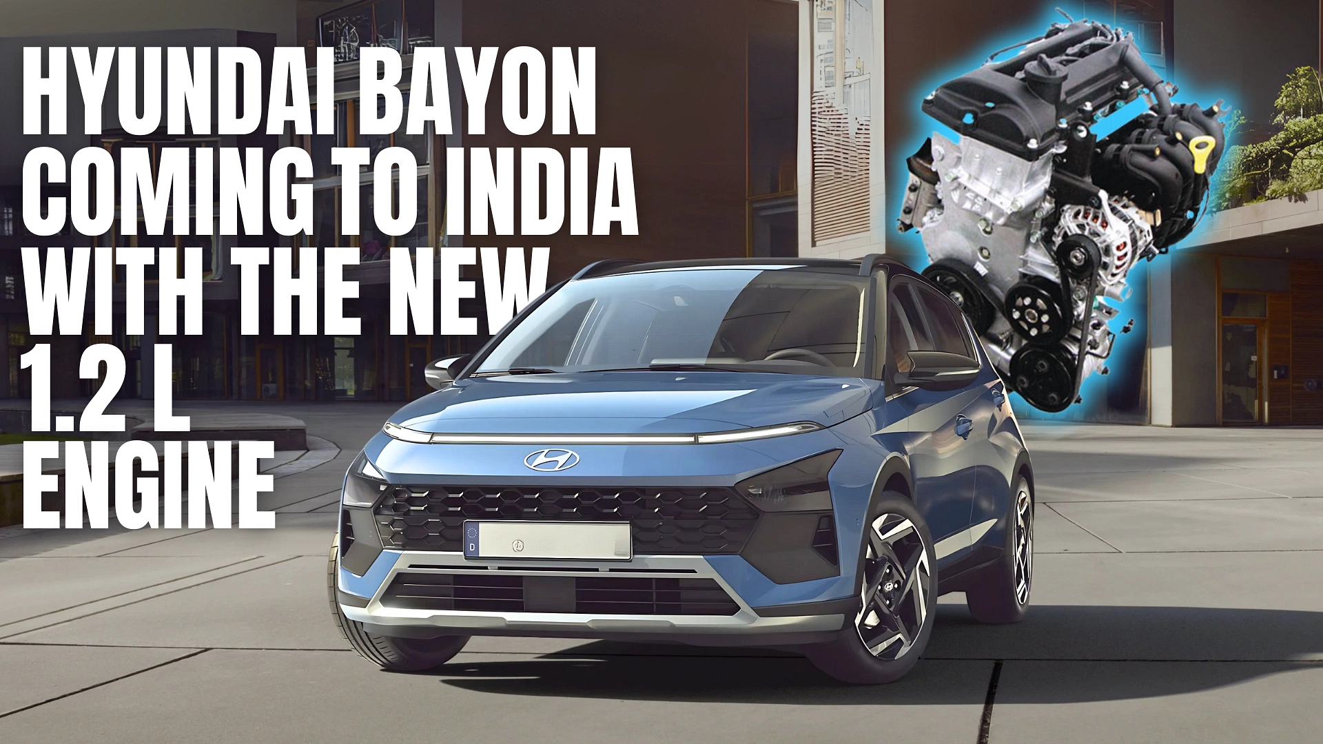 Hyundai Develops New 1.2-liter Turbo Engine For Bayon Crossover and Upcoming Models
